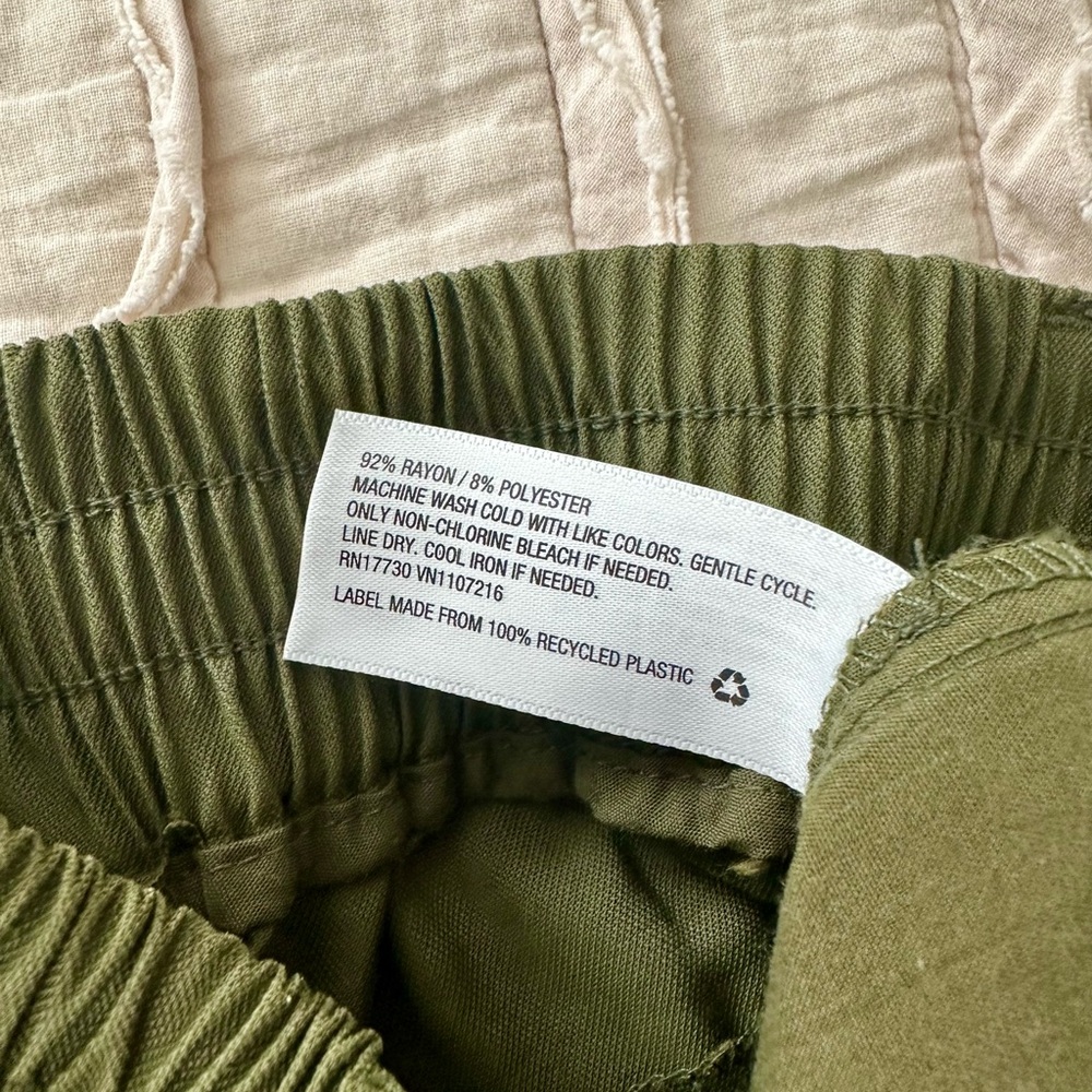 A New Day Casual Olive Green Ankle Pants Women’s Size 2 - Picture 5 of 5